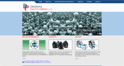 Desktop Screenshot of dwarakaplastics.com